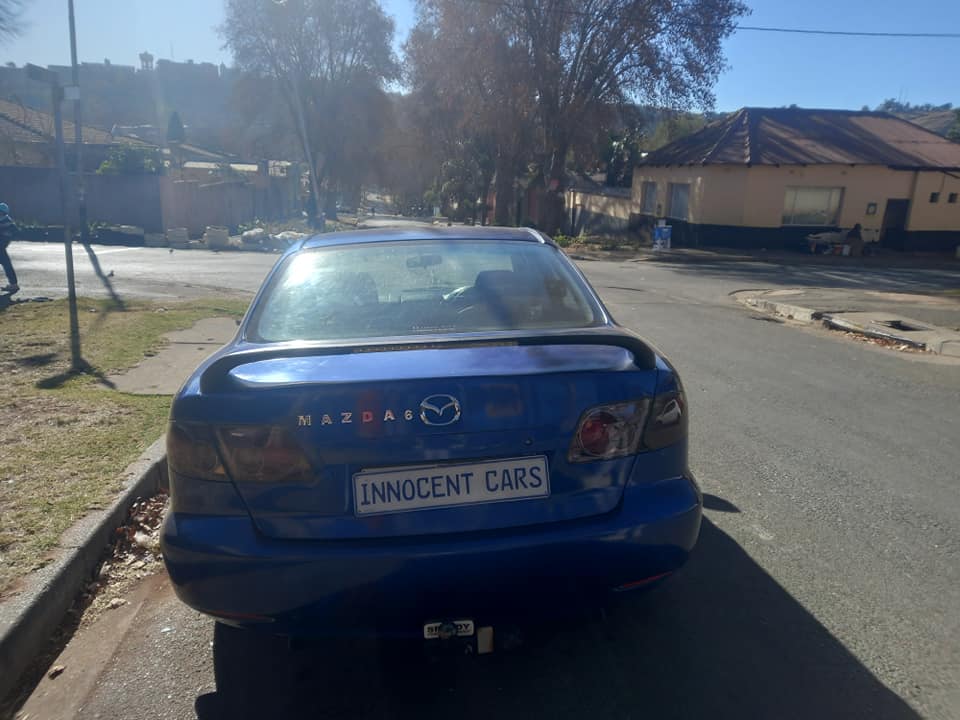 2003 MAZDA 6 SEDAN 1.4 PETROL ENGINE, MANUAL, BLUE COLOR