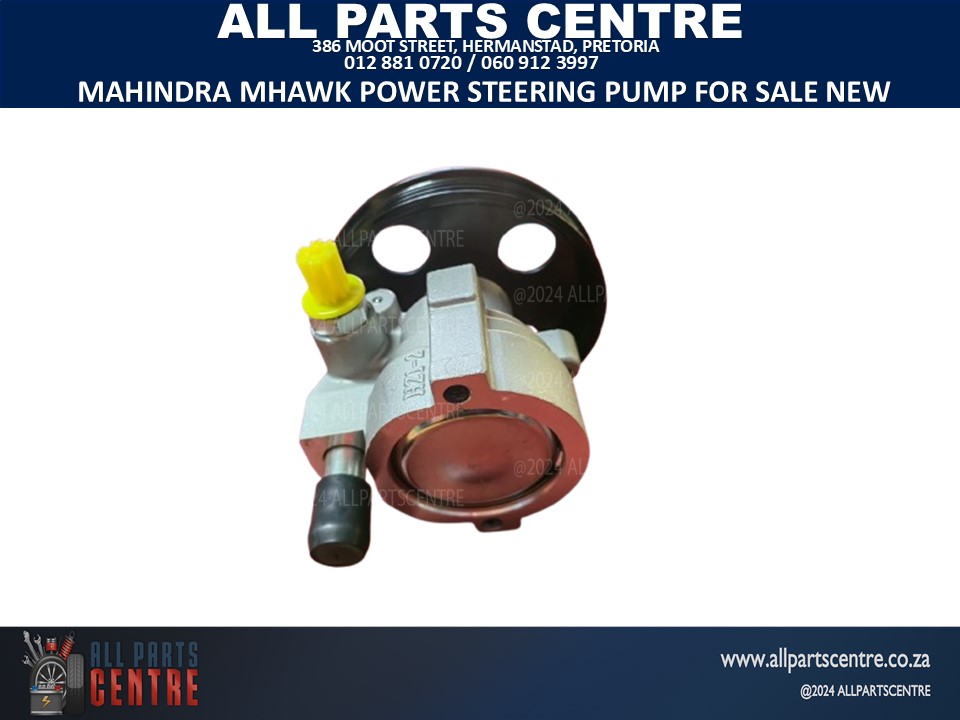 Brand New Mahindra Mhawk Power Steering Pump for Sale