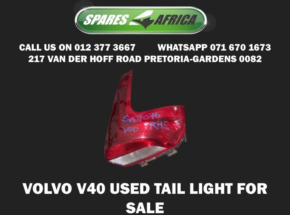 Volvo V40 Tail Light for sale - Private Seller Volvo V40 Tail Light for sale - Private Seller
