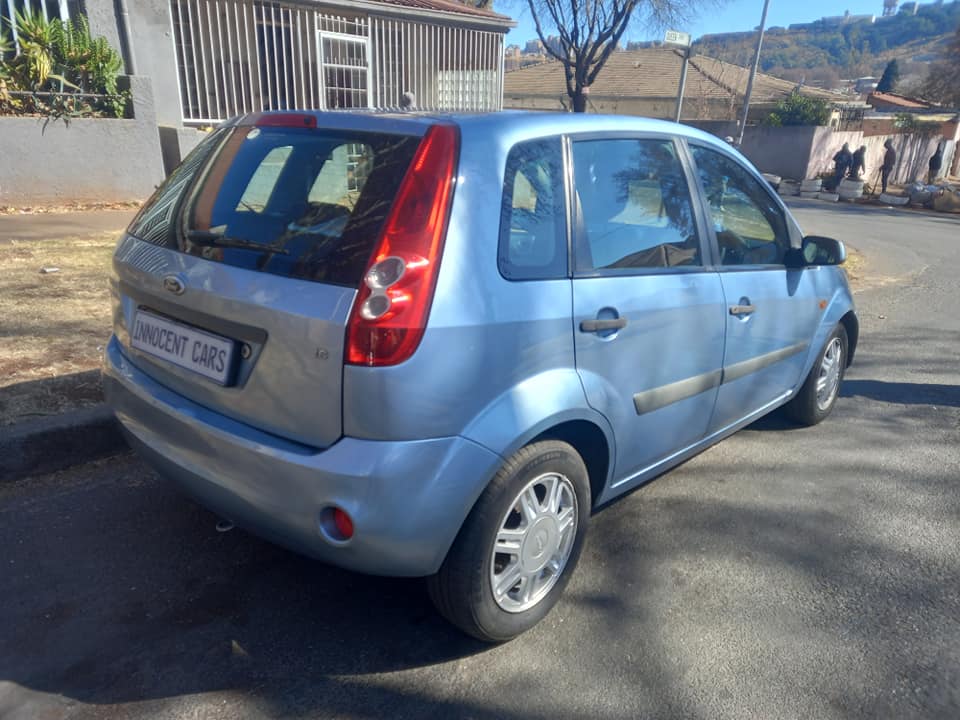 2008 FORD FIESTA 1.6 ENG PETROL, MANUAL, BLUE IN COLOR, MILEAGE