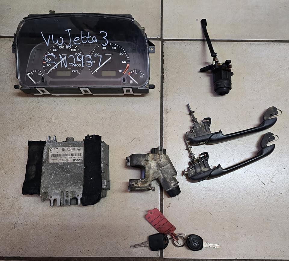 AFX Volkswagen Jetta 3 1.6 Complete Lockset - Private Seller AFX Volkswagen Jetta 3 1.6 Complete Lockset - Private Seller