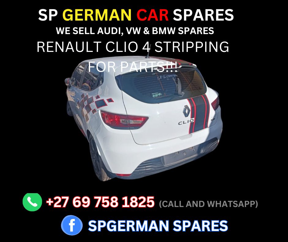 RENAULT CLIO 4 STRIPPING FOR PARTS!!! - Private Seller