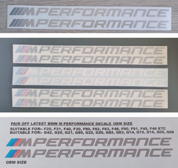 BMW G80 G82 spoiler & side M Performance stickers - Private Seller