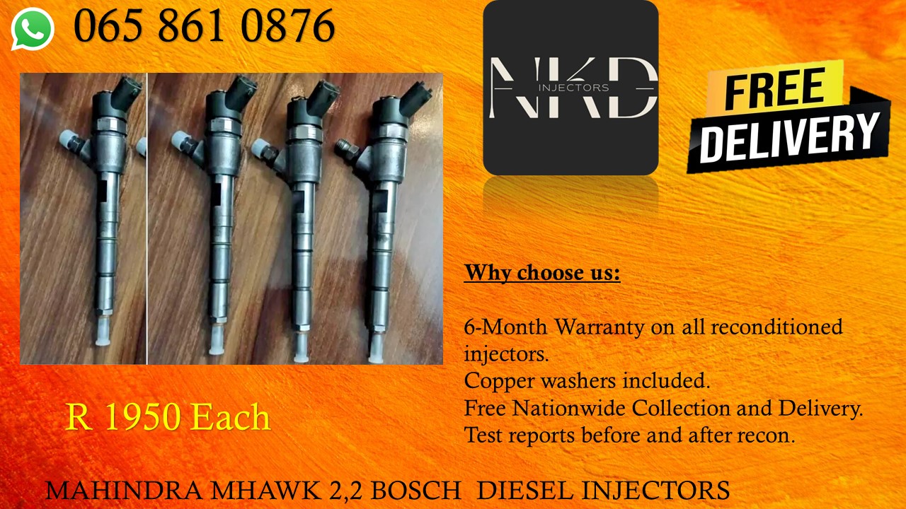 Mahindra Mhawk diesel injectors for sale on service exchange or recon. - Private Seller Mahindra Mhawk diesel injectors for sale on service exchange or recon. - Private Seller