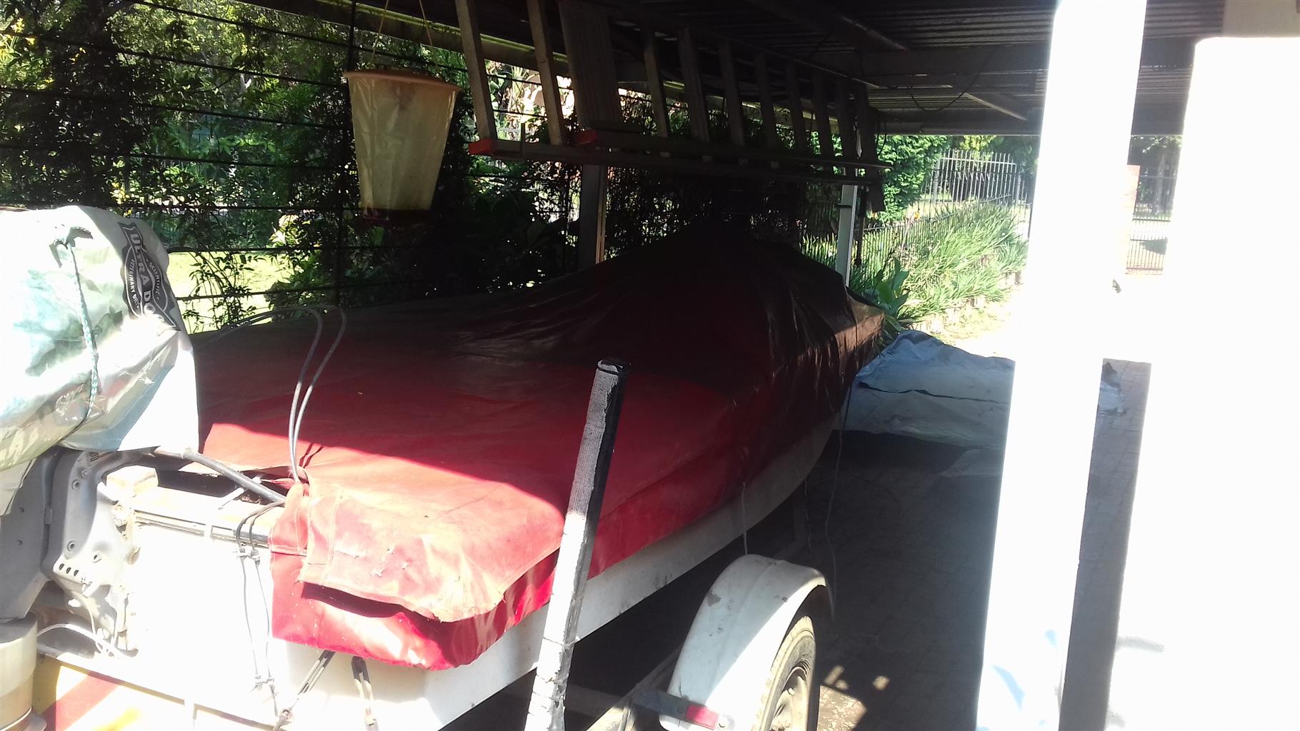 Bass Fishing Boat. St. Lucia hull.
