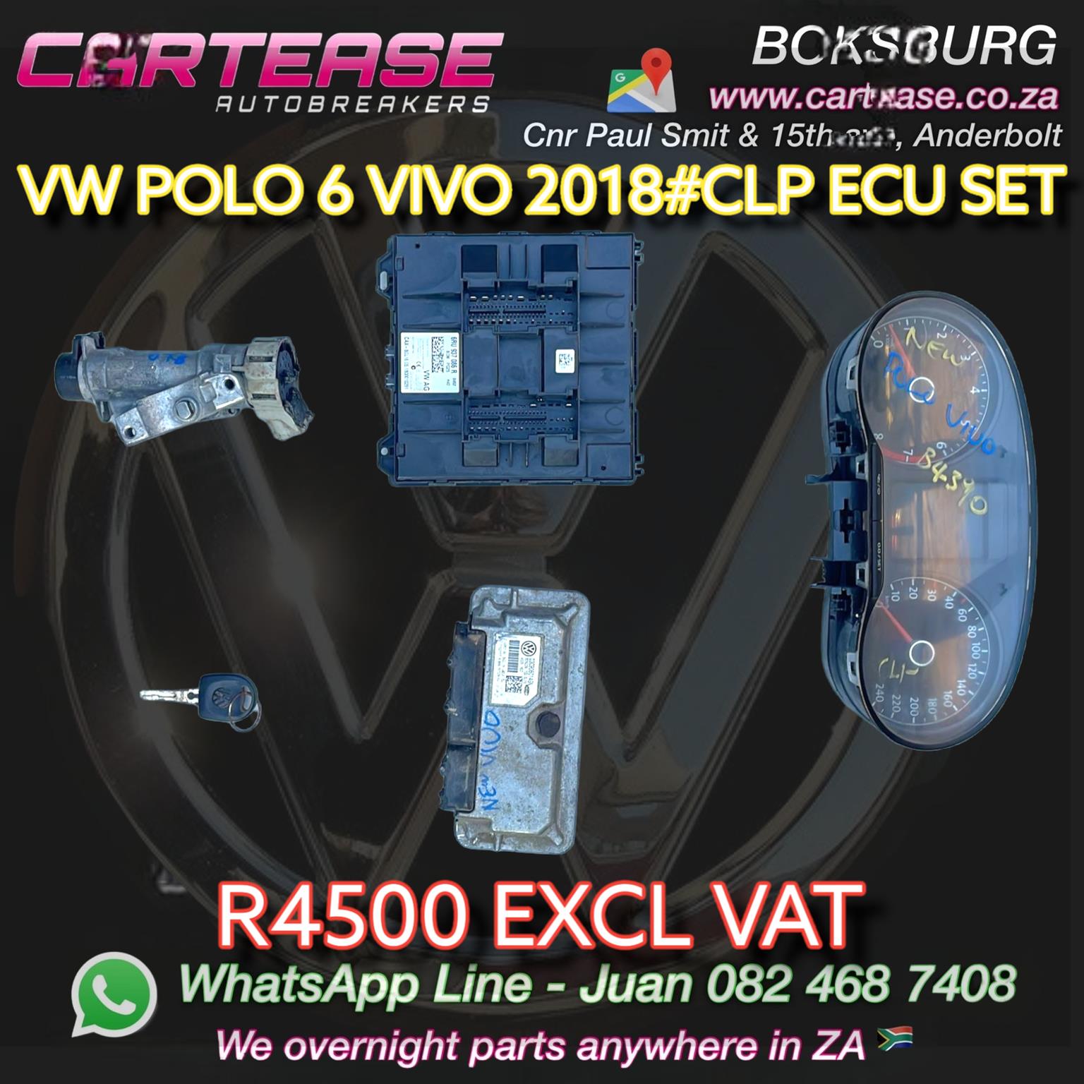VW POLO 6 VIVO 2018 #CLP ECU SET - Private Seller VW POLO 6 VIVO 2018 #CLP ECU SET - Private Seller