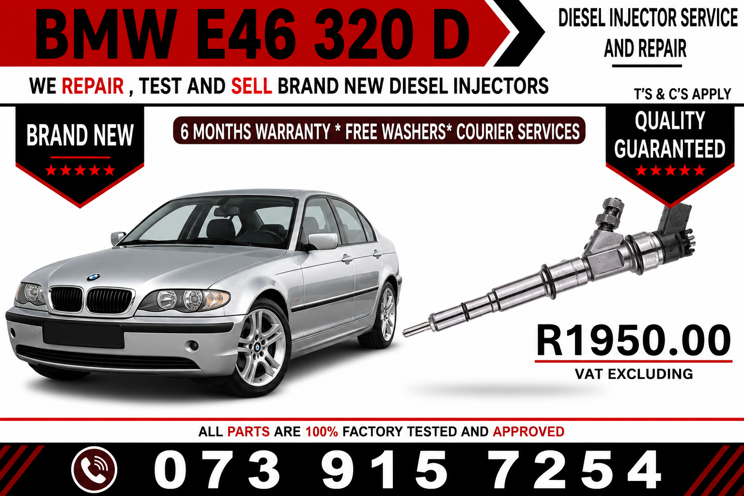 BMW_E46_320D_Diesel_Fuel_Injectors - Private Seller BMW_E46_320D_Diesel_Fuel_Injectors - Private Seller