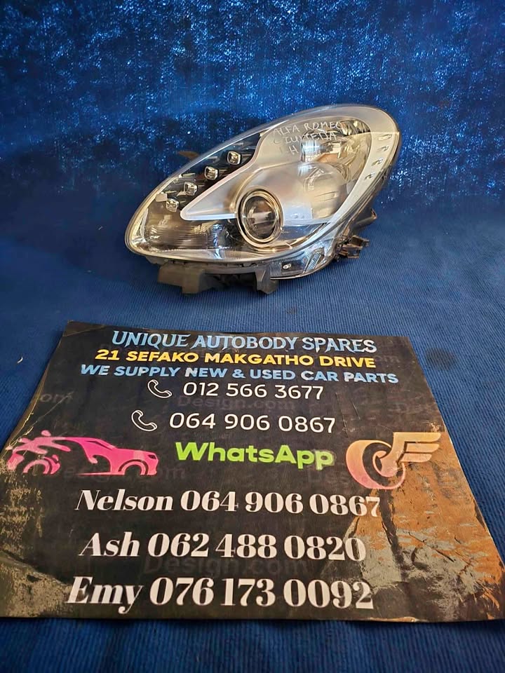 Alfa Romeo Giulietta Left Headlight Alfa Romeo Giulietta Left Headlight