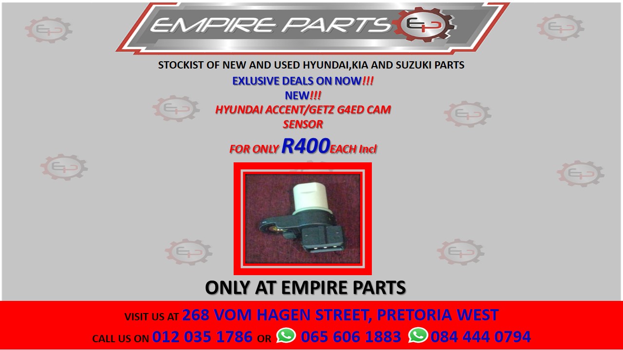 HYUNDAI ACCENT/GETZ G4ED CAM SENSOR - Private Seller HYUNDAI ACCENT/GETZ G4ED CAM SENSOR - Private Seller