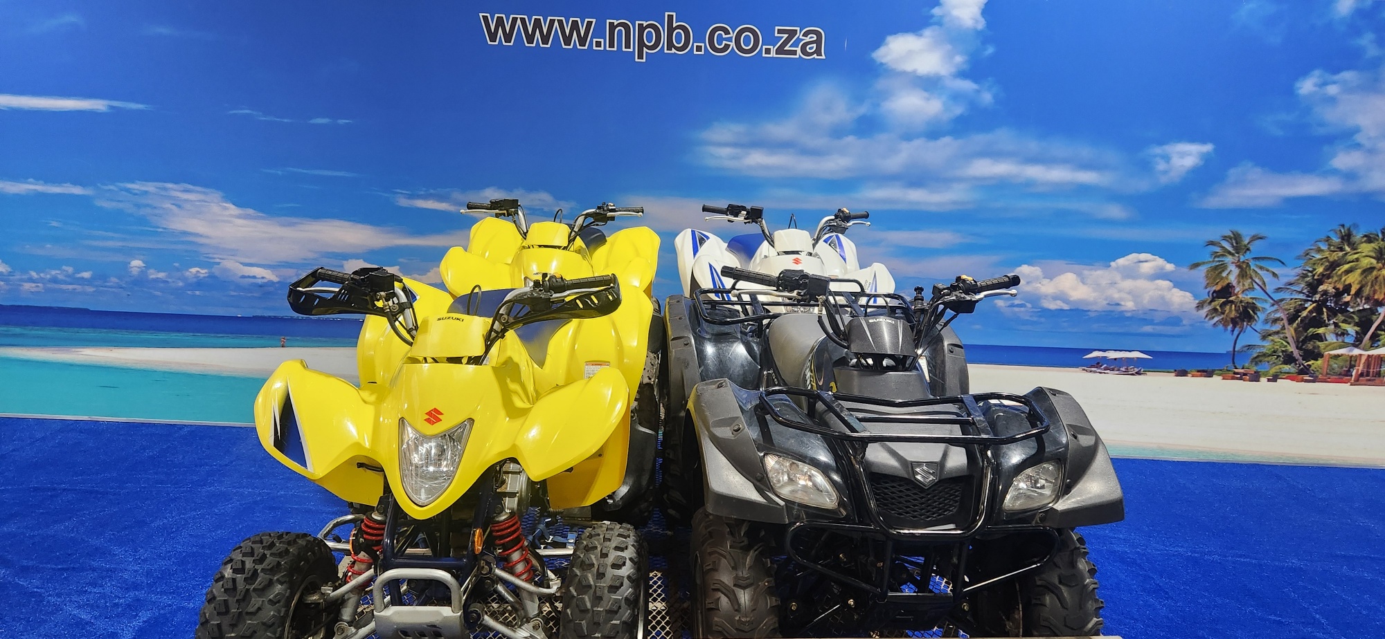 4 X SUZUKI QUADS Z 250