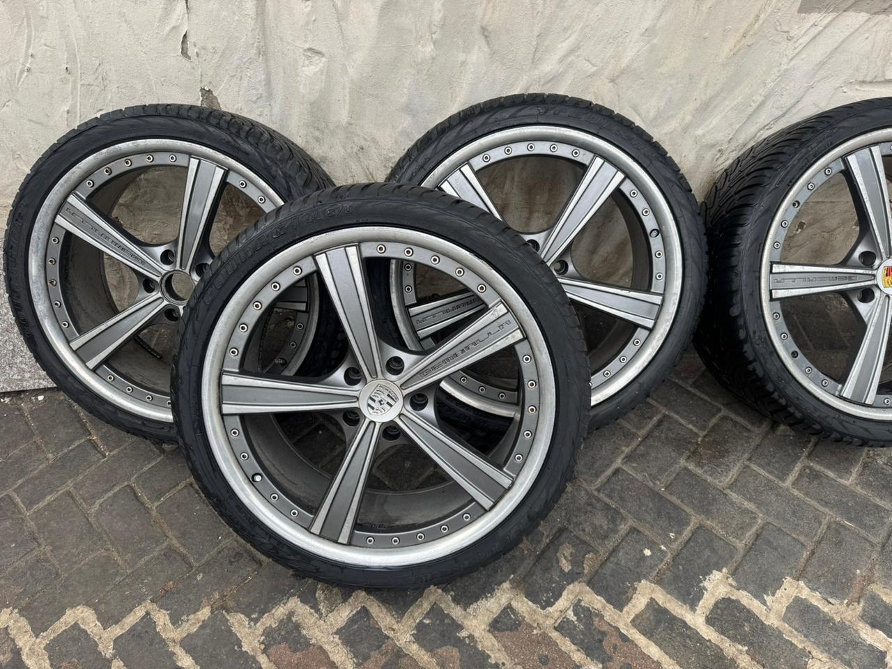 22" Gemballa Porsche Cayenne Mags with 265/35R22 Federal Tyres - Private Seller 22" Gemballa Porsche Cayenne Mags with 265/35R22 Federal Tyres - Private Seller
