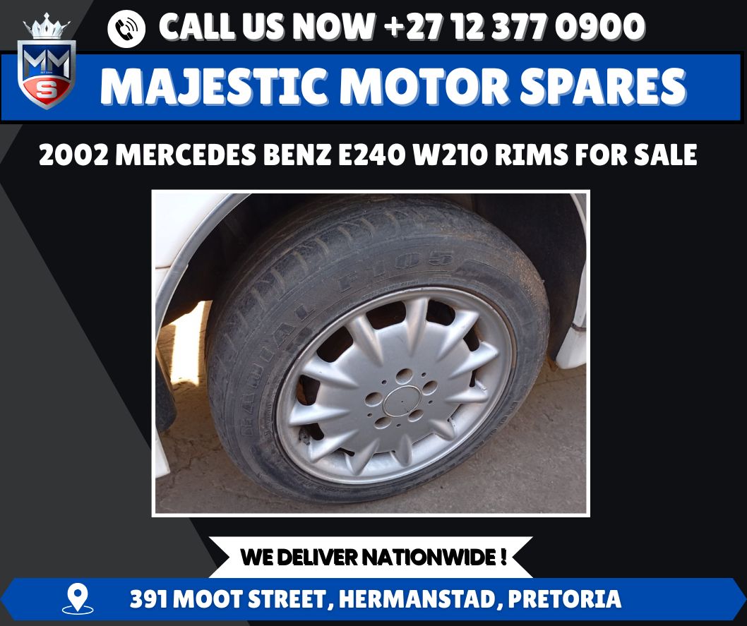 2002 Mercedes-Benz E240 W210 Rims for Sale (Second-Hand) - Private Seller 2002 Mercedes-Benz E240 W210 Rims for Sale (Second-Hand) - Private Seller