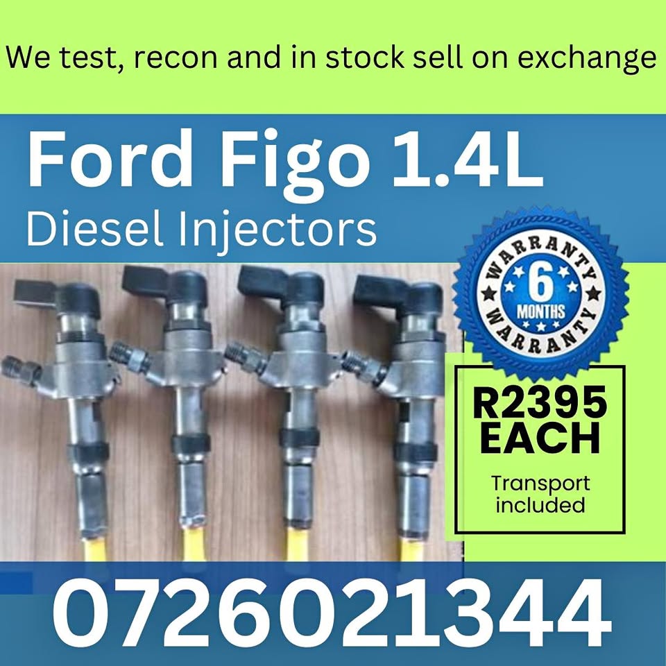 Ford Figo 1.4L diesel injectors for sale - Private Seller