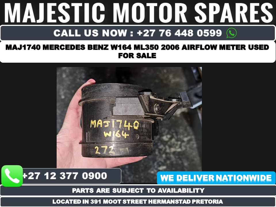 2006 MERCEDES BENZ ML350 W164 M272 airflow meter for sale used - Private Seller 2006 MERCEDES BENZ ML350 W164 M272 airflow meter for sale used - Private Seller