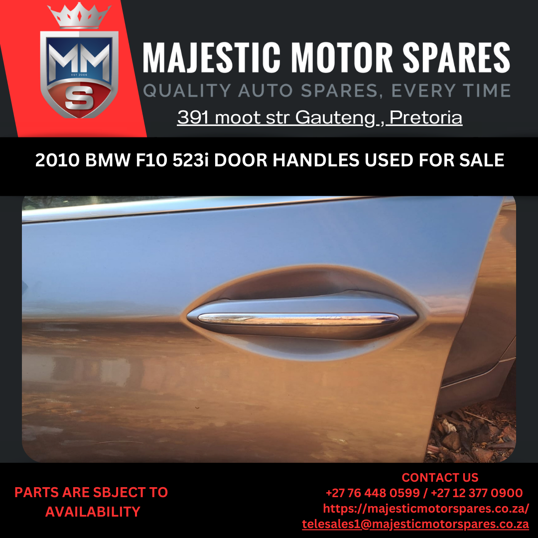 2010 Bmw F10 523i Door handles used - Private Seller