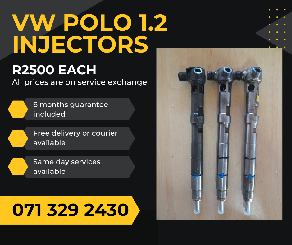 VW POLO 1.2 DIESEL INJECTORS FOR SALE WITH WARRANTY - Private Seller