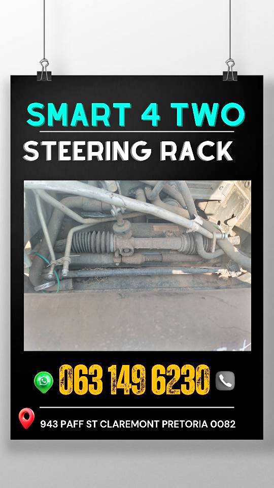 Smart 4 two steering rack Call or WhatsApp me - Private Seller