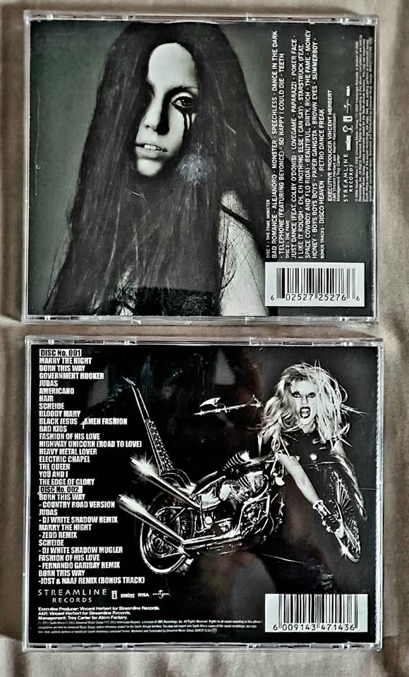 Lady Gaga x2 Cds