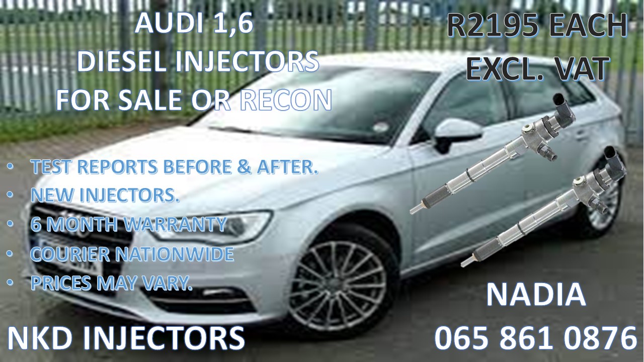 DIESEL INJECTORS FOR SLAE FOR AUDI 1.6 - Private Seller DIESEL INJECTORS FOR SLAE FOR AUDI 1.6 - Private Seller