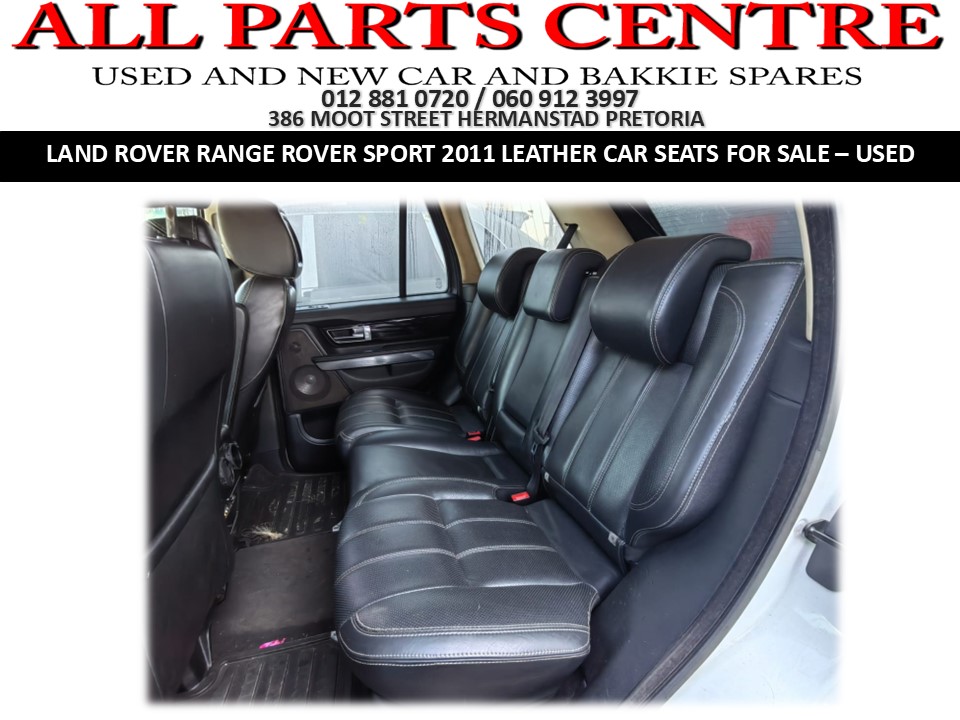 For Sale: Range Rover Sport 2011 Leather Car Seats