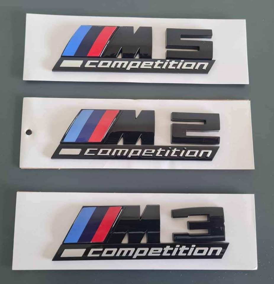 BMW Competition badges emblems stickers - Private Seller