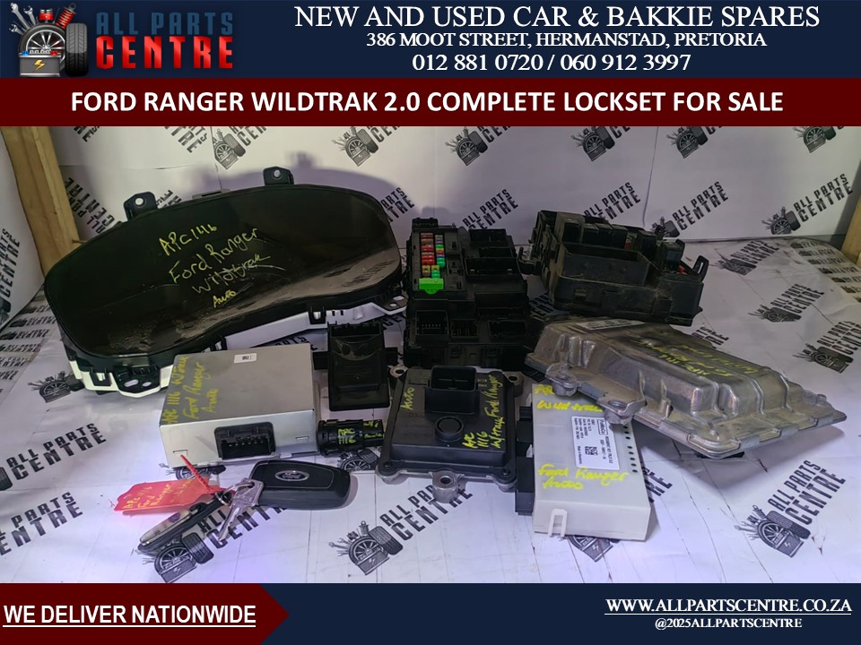 Used Ford Ranger Wildtrak 2.0 Automatic Complete Lockset for Sale