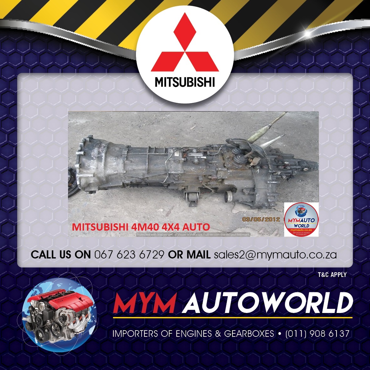 MITSUBISHI 4M40 4X4 AUTOMATIC GEARBOX FOR SALE - Private Seller MITSUBISHI 4M40 4X4 AUTOMATIC GEARBOX FOR SALE - Private Seller