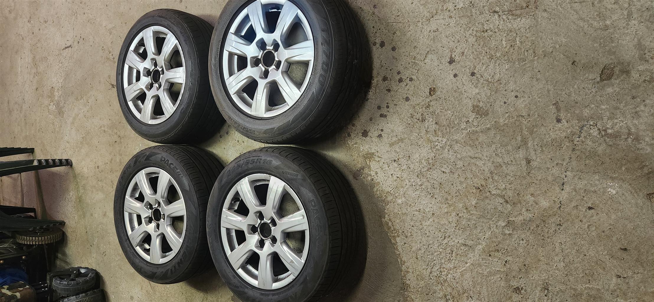 Audi mags with tyres - Private Seller