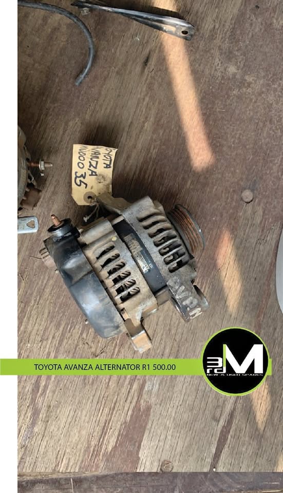 TOYOTA AVANZA ALTERNATOR - Private Seller