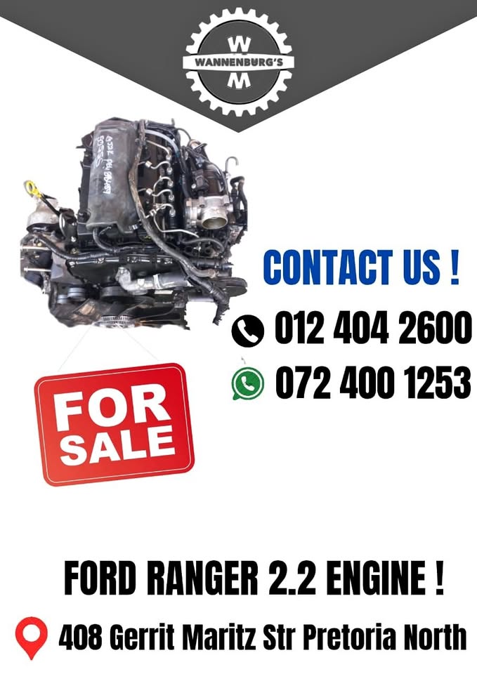 FORD RANGER 2.2 ENGINE FOR SALE - Private Seller