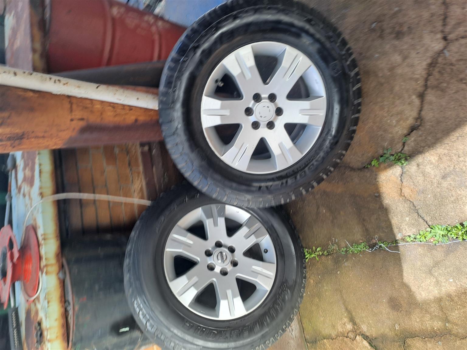 Navara Mag Rims for Sale - Private Seller Navara Mag Rims for Sale - Private Seller