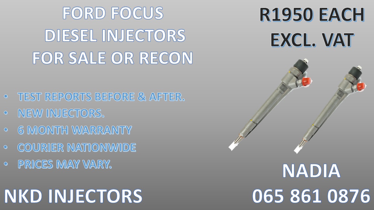 DIESEL INJECTORS FOR SALE FOR FORD FOCUS - 6 MONTHS WARRANTY - Private Seller DIESEL INJECTORS FOR SALE FOR FORD FOCUS - 6 MONTHS WARRANTY - Private Seller