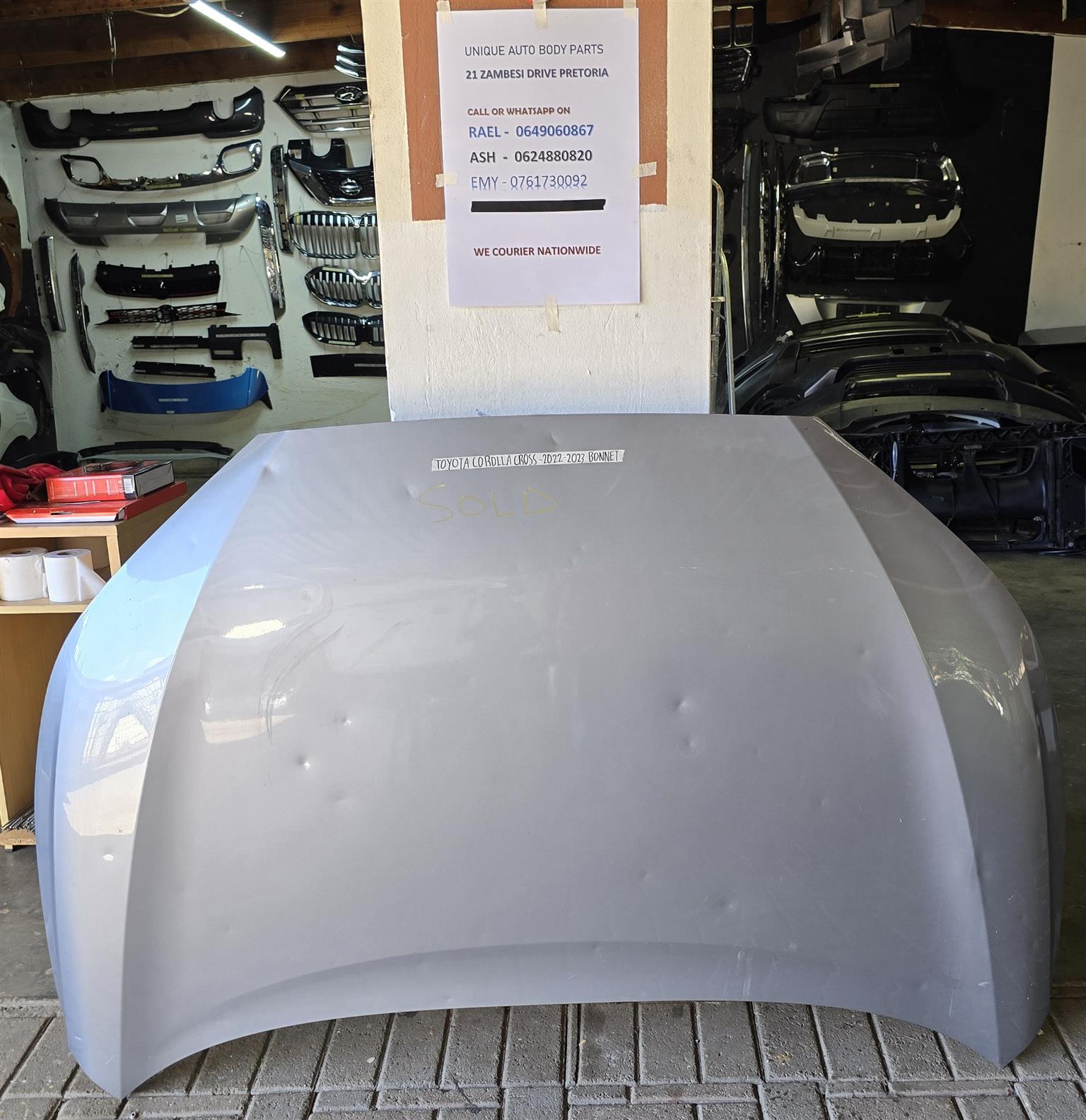 Toyota Corolla Cross 2022 – 2023 Bonnet Toyota Corolla Cross 2022 – 2023 Bonnet