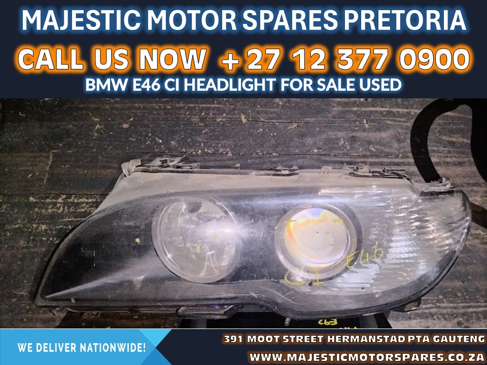 Bmw E46 330i CI headlight for sale used - Private Seller Bmw E46 330i CI headlight for sale used - Private Seller
