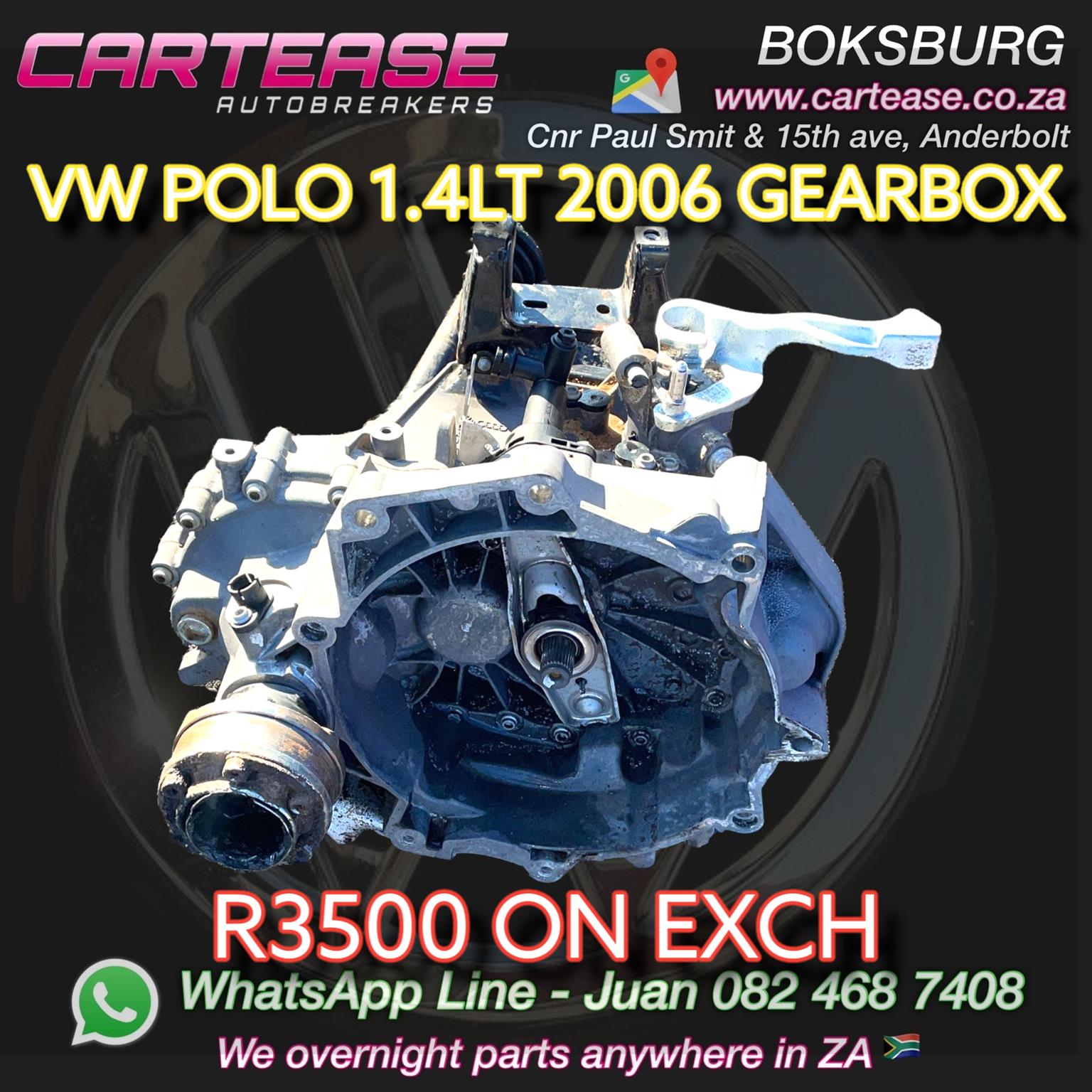2006 VW POLO 1.4 GEARBOX - Private Seller 2006 VW POLO 1.4 GEARBOX - Private Seller