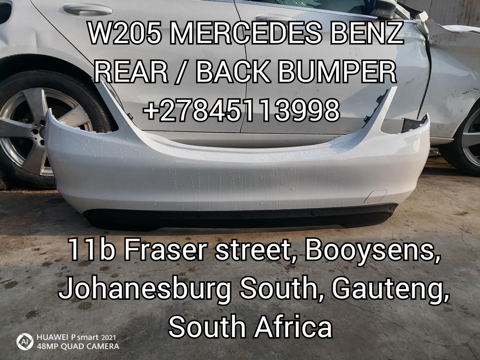 MERCEDES BENZ W205 REAR BACK BUMPER - Private Seller MERCEDES BENZ W205 REAR BACK BUMPER - Private Seller