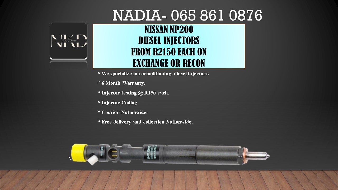 DIESEL INJECTORS FOR NISSAN NP200 - Private Seller DIESEL INJECTORS FOR NISSAN NP200 - Private Seller