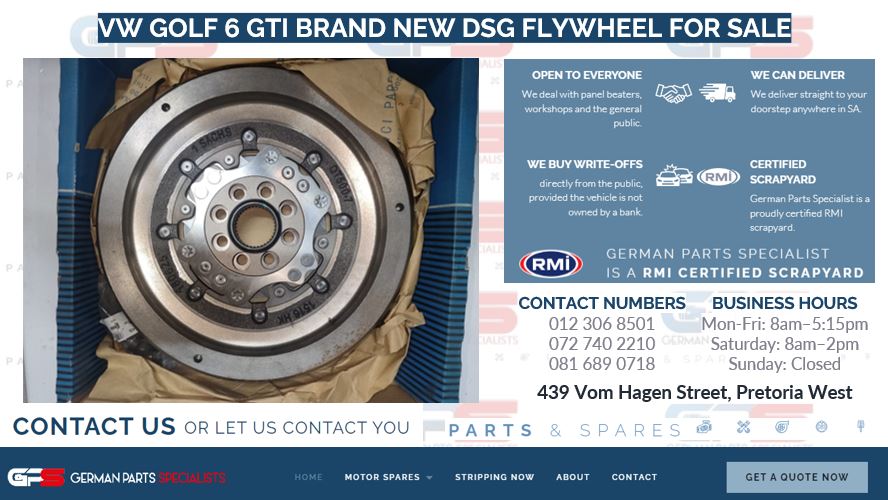 VW GOLF 6 GTI BRAND NEW DSG FLYWHEEL FOR SALE - Private Seller