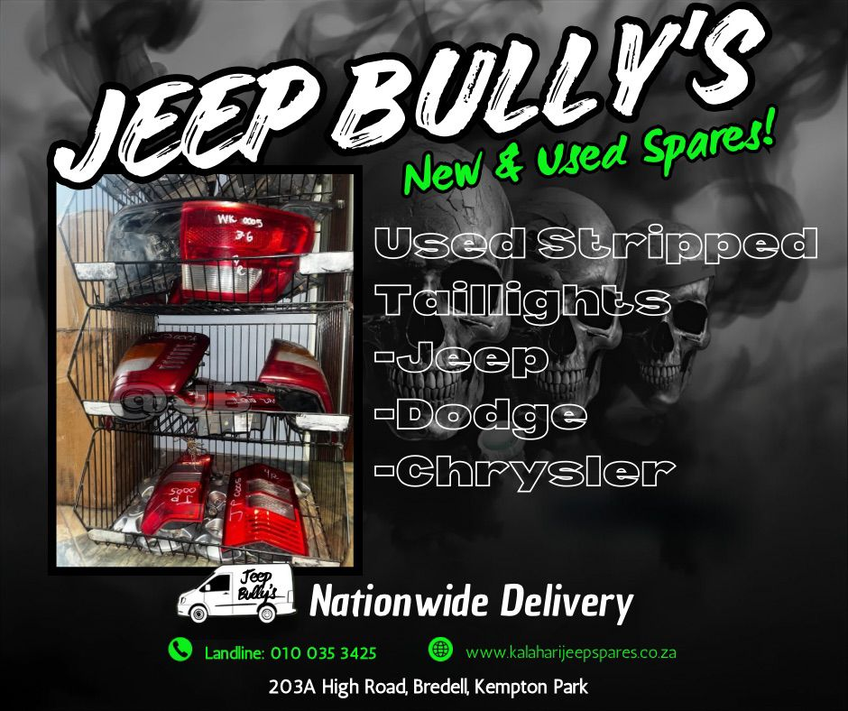 Used Stripped Taillights For Various Jeep, Dodge And Chrysler Models. - Private Seller Used Stripped Taillights For Various Jeep, Dodge And Chrysler Models. - Private Seller
