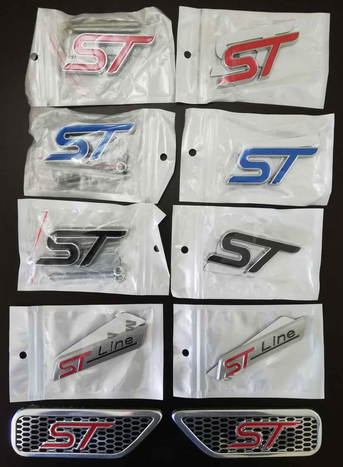 Ford focus ST badges emblems decals stickers - Private Seller