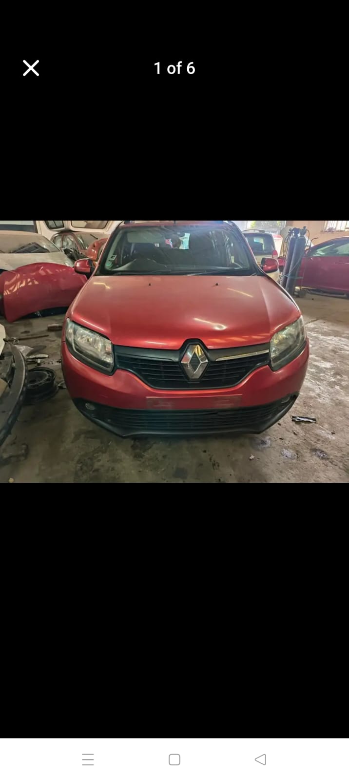 2016 Renault Sandero stripping for parts