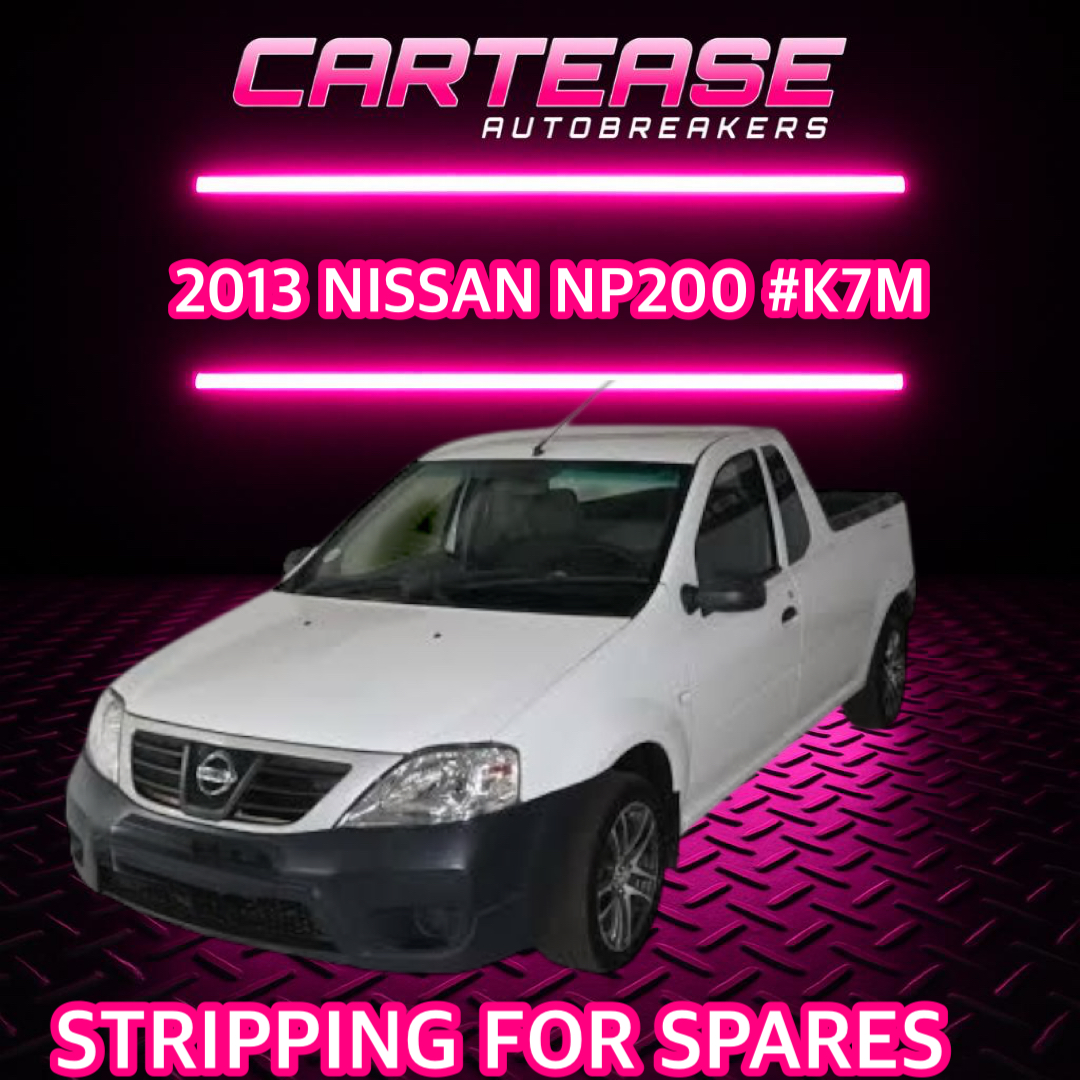 2013 Nissan NP200 #K7M Stripping For Spares - Private Seller 2013 Nissan NP200 #K7M Stripping For Spares - Private Seller