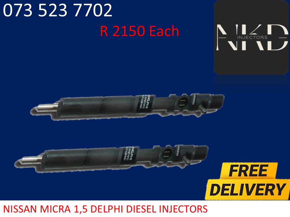 Nissan Micra 1.5 Delphi Diesel injectors - Private Seller Nissan Micra 1.5 Delphi Diesel injectors - Private Seller