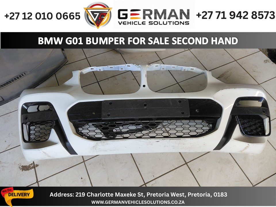 BMW g01 front or rear bumper second hand oem for sale - Private Seller BMW g01 front or rear bumper second hand oem for sale - Private Seller