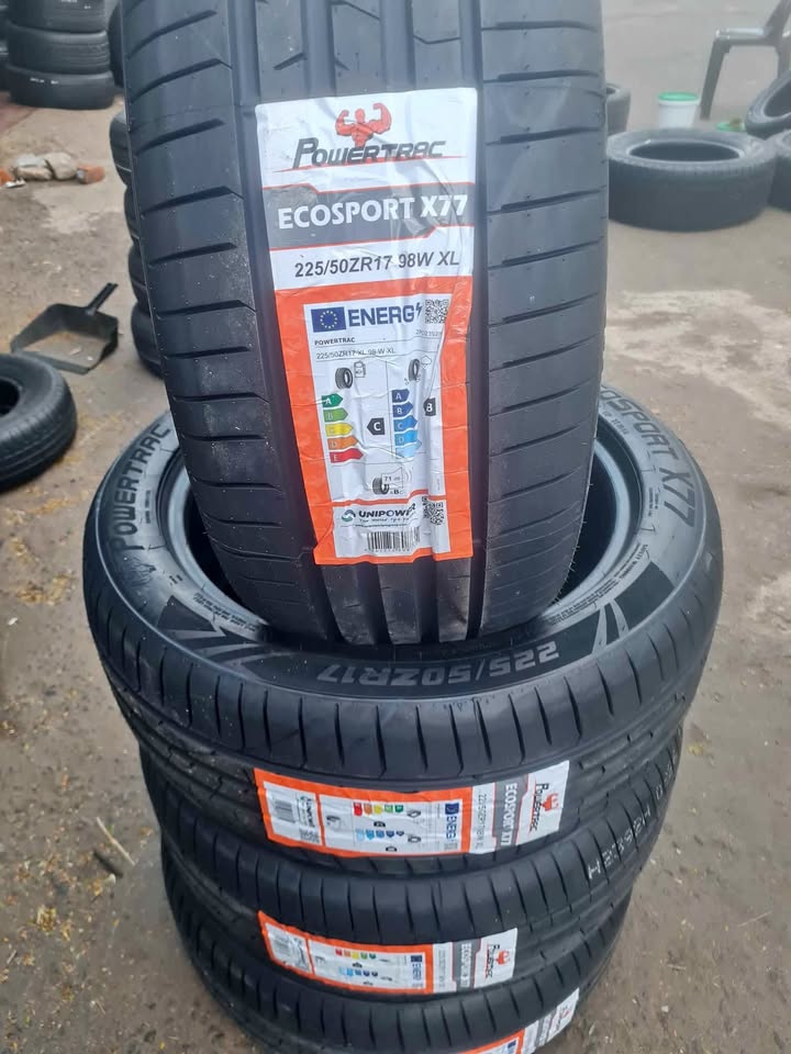 4×225/50/17 powertrac Brand new tyres fitted and balanced