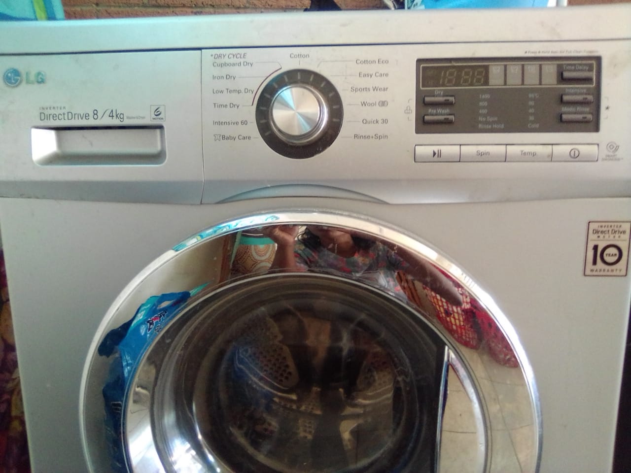 8kg direct drive washing machine