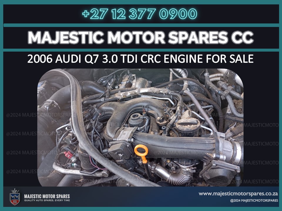 Audi q7 3.0 tdi crc engine for sale – tested & reliable - Private Seller Audi q7 3.0 tdi crc engine for sale – tested & reliable - Private Seller