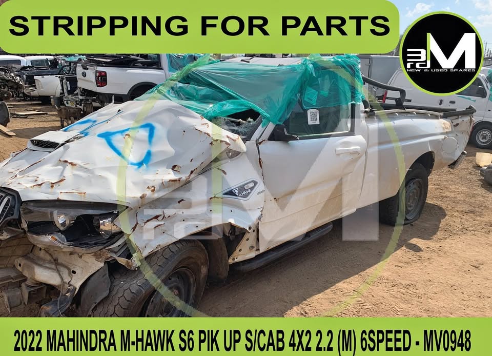 STRIPPING FOR PARTS - 2022 MAHINDRA M-HAWK S6 - Private Seller STRIPPING FOR PARTS - 2022 MAHINDRA M-HAWK S6 - Private Seller