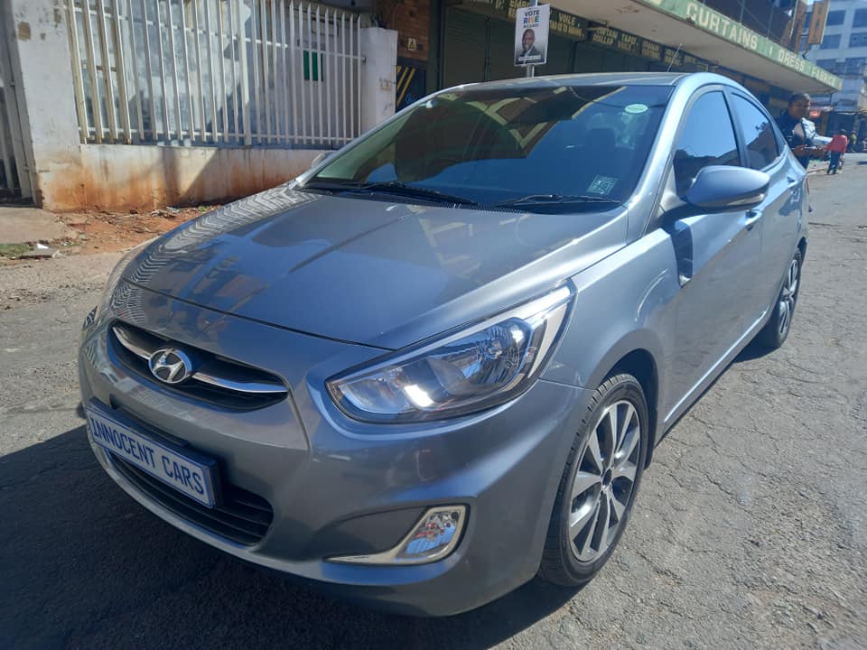 2020 HYUNDAI ACCENT SEDAN 1.6 PETROL, AUTOMATIC, GREY COLOR, MILEAGE