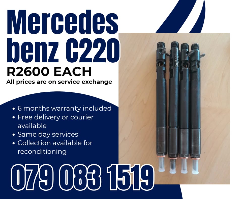 MERCEDES BENZ C220 INJECTORS FOR SALE WITH WARRANTY INCLUDED - Private Seller MERCEDES BENZ C220 INJECTORS FOR SALE WITH WARRANTY INCLUDED - Private Seller